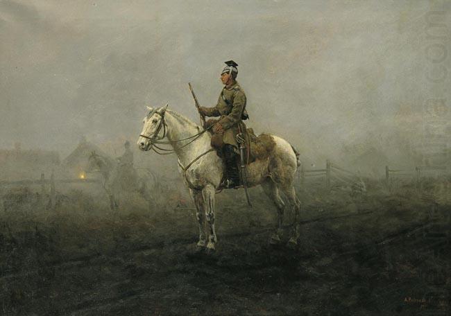 Antoni Piotrowski Lurking in fog china oil painting image